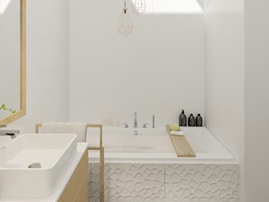 Łazienka na piętrze - zdjęcie od Mohav Design