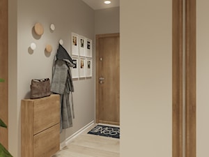 Hol- widok na wejście do mieszkania - zdjęcie od Mohav Design
