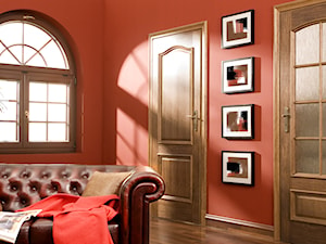 Drzwi wewnętrzne - Średni czerwony salon - zdjęcie od POL-SKONE
