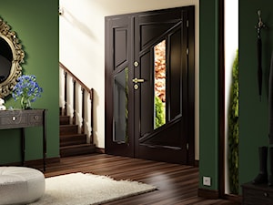 Drzwi zewnętrzne - Hol / przedpokój, styl tradycyjny - zdjęcie od POL-SKONE