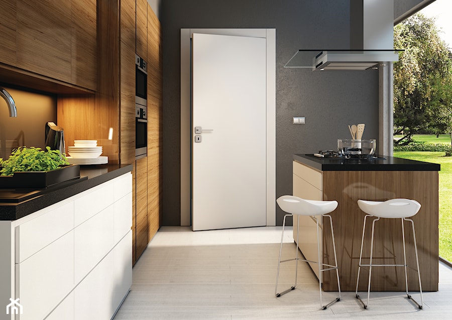 Drzwi wewnętrzne - Kuchnia, styl industrialny - zdjęcie od POL-SKONE
