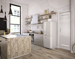 Drzwi wewnętrzne - Kuchnia, styl vintage - zdjęcie od POL-SKONE - Homebook