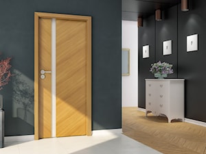 Drzwi zewnętrzne - Hol / przedpokój, styl nowoczesny - zdjęcie od POL-SKONE