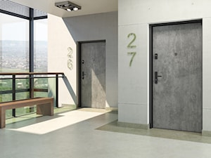 Drzwi wewnętrzne - Wnętrza publiczne, styl industrialny - zdjęcie od POL-SKONE