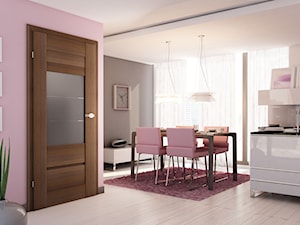 Drzwi wewnętrzne - Salon, styl nowoczesny - zdjęcie od POL-SKONE