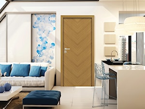 Drzwi wewnętrzne - Salon, styl nowoczesny - zdjęcie od POL-SKONE