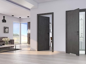 Drzwi wewnętrzne - Salon, styl minimalistyczny - zdjęcie od POL-SKONE