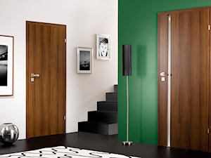 Drzwi wewnętrzne - Średni biały zielony hol / przedpokój - zdjęcie od POL-SKONE