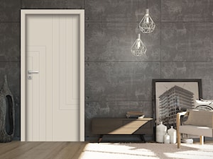 Drzwi wewnętrzne - Salon, styl industrialny - zdjęcie od POL-SKONE