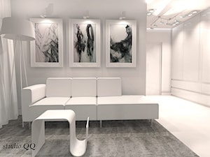 Apartament 70 m - Katowice - Salon, styl nowoczesny - zdjęcie od Studio QQ Natalia Lenarczyk