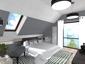 Sypialnia 1 - Sypialnia, styl minimalistyczny - zdjęcie od Damaris Studio