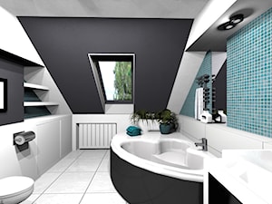 Łazienka 5 - Łazienka, styl minimalistyczny - zdjęcie od Damaris Studio
