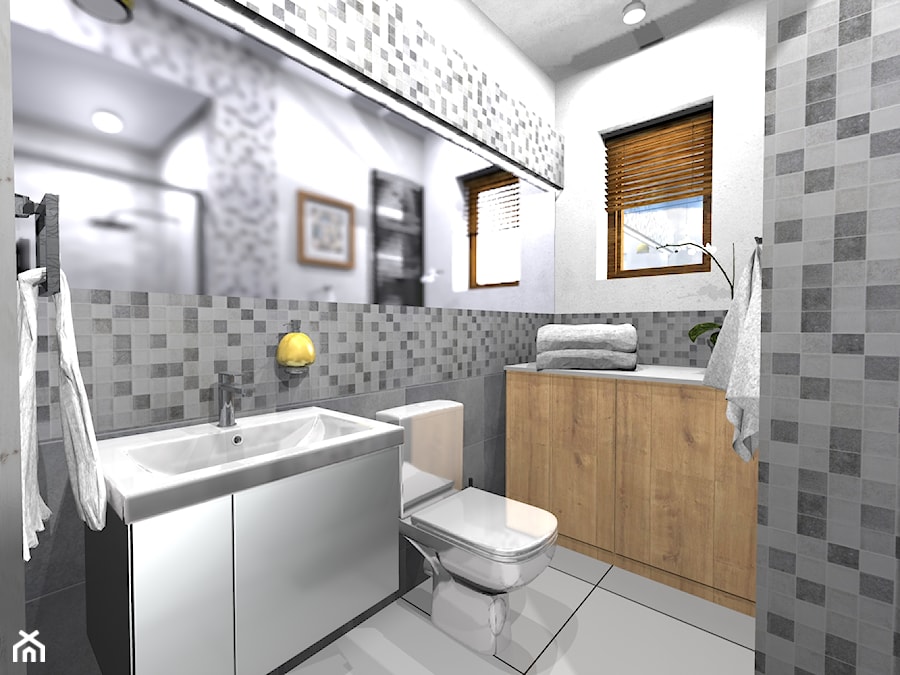 Łazienka 2 - Łazienka, styl nowoczesny - zdjęcie od Damaris Studio