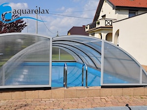 Zadaszenia basenowe - Ogród, styl nowoczesny - zdjęcie od biuro@aquarelax.pl