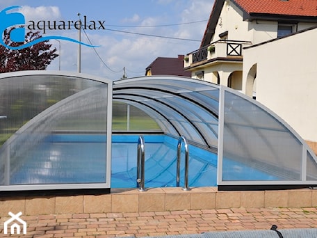 Aranżacje wnętrz - Ogród: Zadaszenia basenowe - Ogród, styl nowoczesny - biuro@aquarelax.pl. Przeglądaj, dodawaj i zapisuj najlepsze zdjęcia, pomysły i inspiracje designerskie. W bazie mamy już prawie milion fotografii!