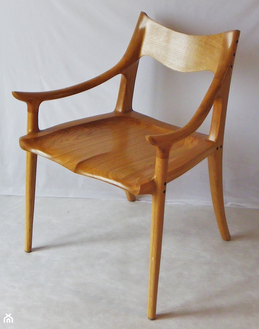 Krzesło "Low-back" - zdjęcie od Bryniak Woodworking