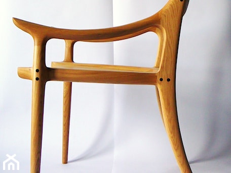 Aranżacje wnętrz - Jadalnia: Krzesło "Low-back" - Bryniak Woodworking. Przeglądaj, dodawaj i zapisuj najlepsze zdjęcia, pomysły i inspiracje designerskie. W bazie mamy już prawie milion fotografii!