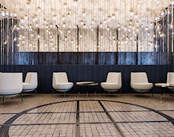 Lobby hotelowe - Wnętrza publiczne, styl glamour - zdjęcie od studiokreatura - Homebook