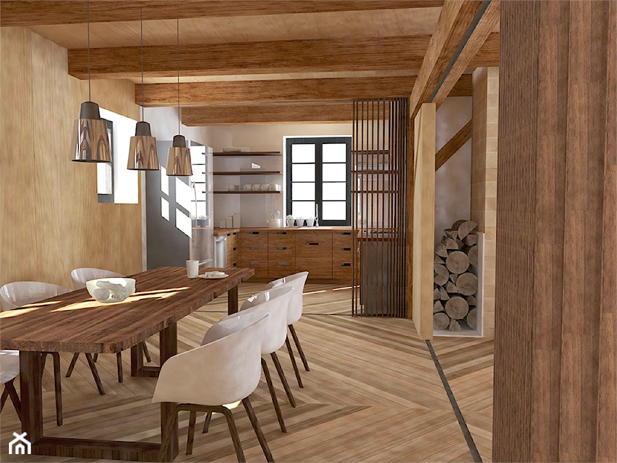Mieszkanie w Młynie Prochowym - Kuchnia, styl nowoczesny - zdjęcie od studiokreatura