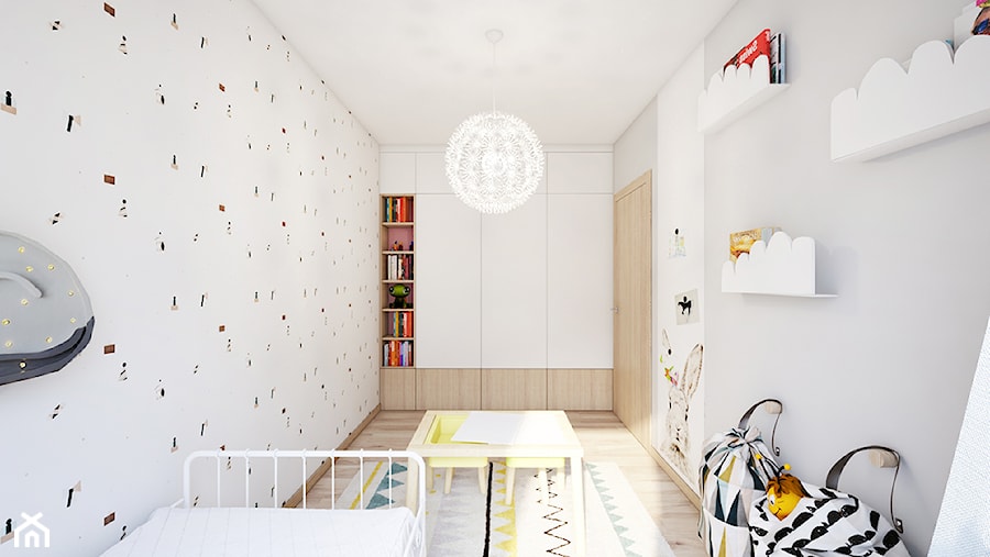 Mieszkanie 2+1 - Pokój dziecka, styl nowoczesny - zdjęcie od studiokreatura