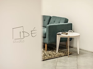 Pokój gościnny w stylu skandynawskim - Salon, styl skandynawski - zdjęcie od IDE studio