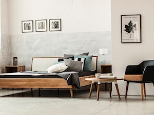 Sypialnia w stylu skandynawskim - zdjęcie od IDE studio