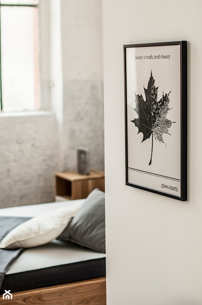 Sypialnia w stylu skandynawskim - zdjęcie od IDE studio - Homebook