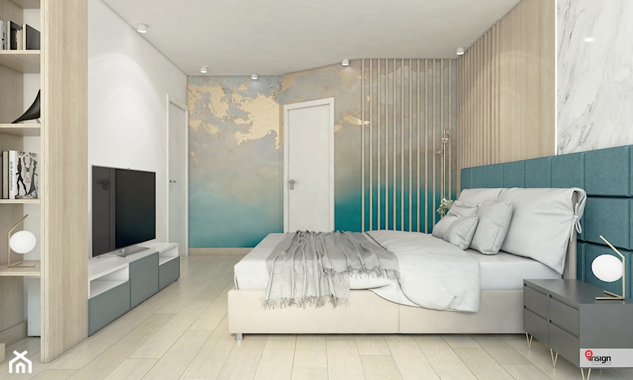 Mi_01 - Sypialnia, styl nowoczesny - zdjęcie od InSign Aranżacje