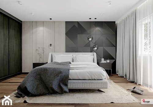 JAW_01 - Sypialnia, styl nowoczesny - zdjęcie od InSign Aranżacje