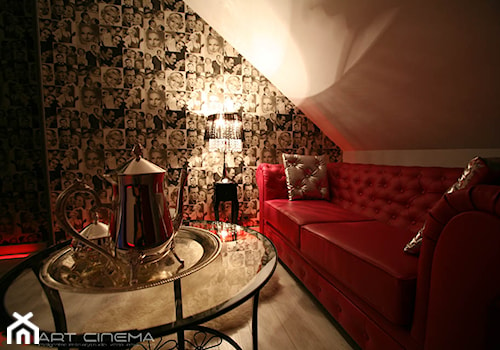 10. Apartament w południowej Polsce - 2010 - Średni biały salon, styl nowoczesny - zdjęcie od Art Cinema