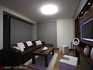 15. Apartament w południowej Polsce - Salon, styl nowoczesny - zdjęcie od Art Cinema