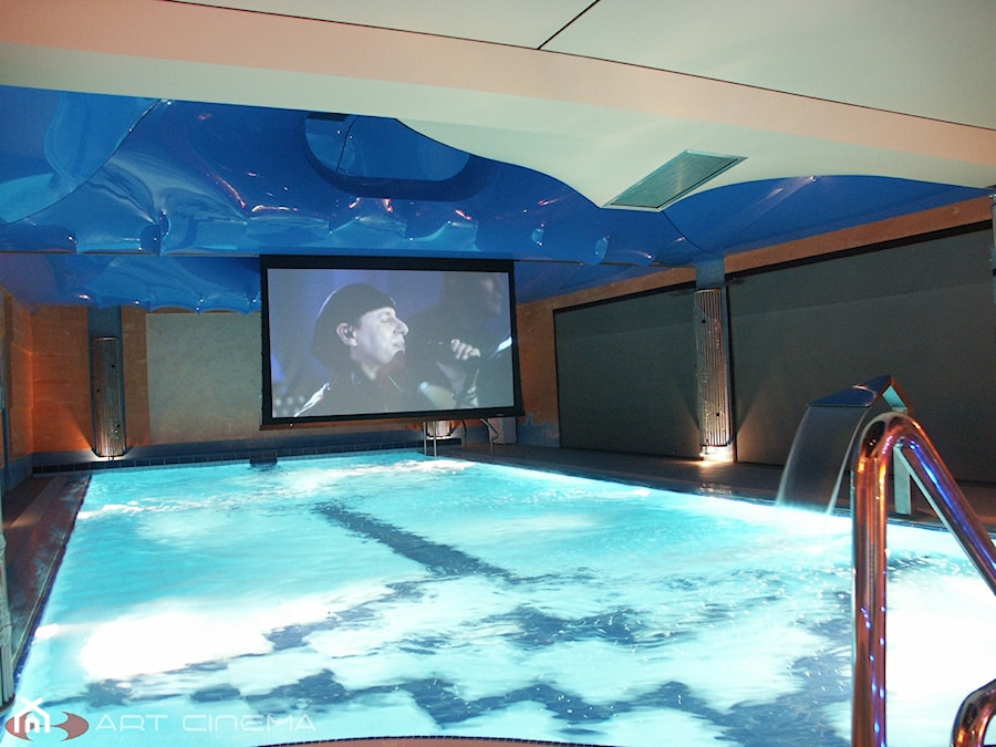19. Kino na basenie - Wnętrza publiczne, styl nowoczesny - zdjęcie od Art Cinema