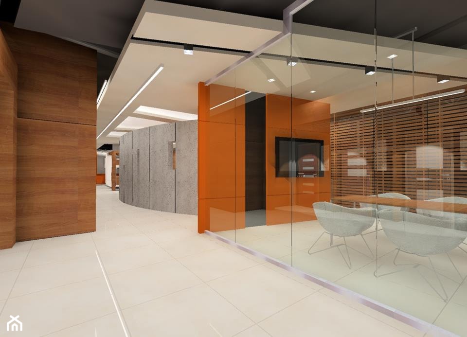 Nowe biura firmy DRE - drzwi dobrych wnętrz - zdjęcie od Atelier Hoffmann - Homebook