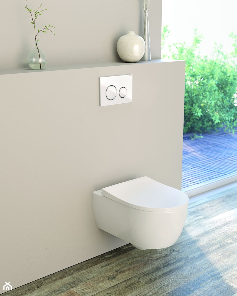 Duofix concealed cistern Sigma21 iCon WC ceramic closed - zdjęcie od Geberit