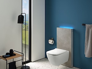 Geberit Monolith - Mała łazienka z oknem, styl industrialny - zdjęcie od Geberit