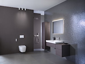 Geberit AquaClean Sela - Duża z punktowym oświetleniem łazienka, styl nowoczesny - zdjęcie od Geberit