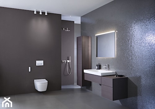 Geberit AquaClean Sela - Duża z punktowym oświetleniem łazienka, styl nowoczesny - zdjęcie od Geberit