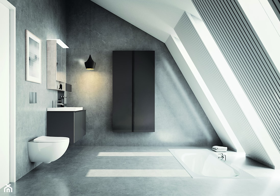 minimalistyczna łazienka, meble do łazienki