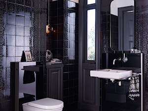 Geberit Monolith - Średnia łazienka z oknem, styl skandynawski - zdjęcie od Geberit