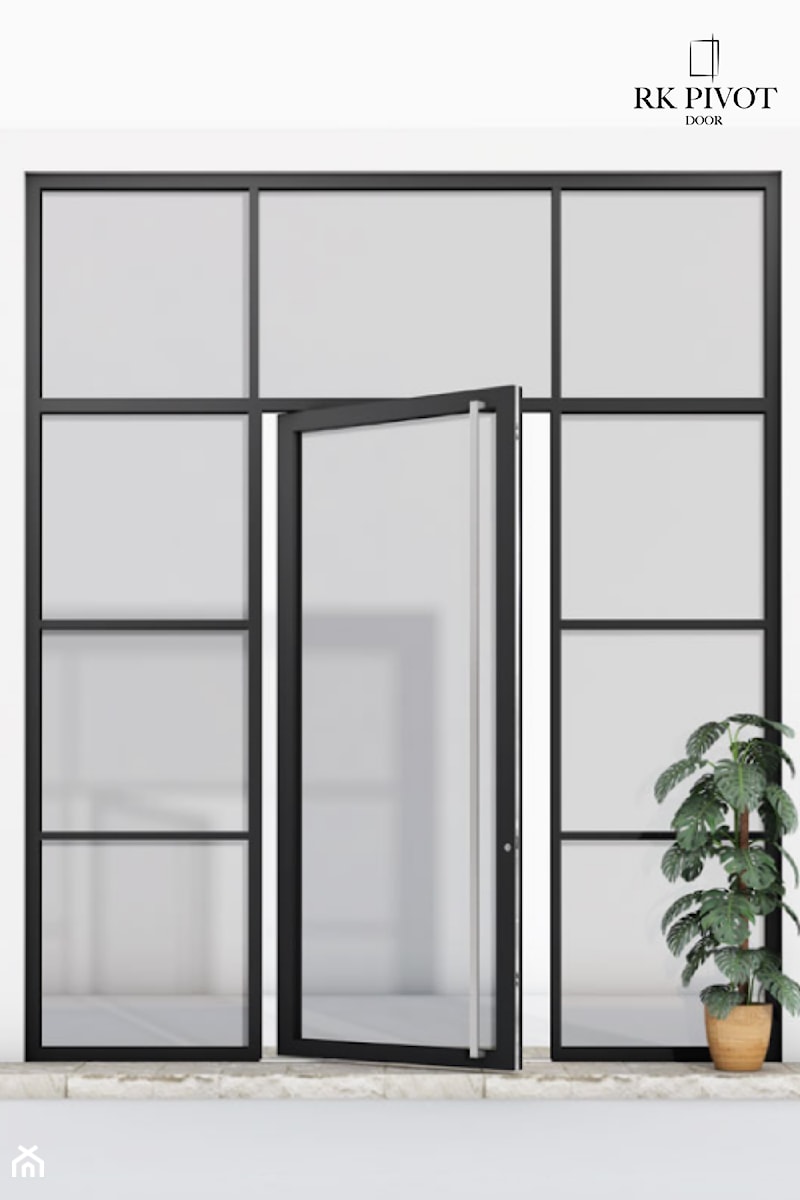 RK Pivot Doors - zewnętrzne drzwi pivot - Venezia - zdjęcie od RK Pivot Doors - zewnętrzne drzwi pivot