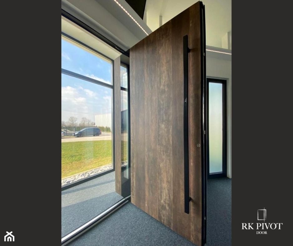 Drzwi RK Pivot Door, model RK3140 - zdjęcie od RK Pivot Doors - zewnętrzne drzwi pivot - Homebook