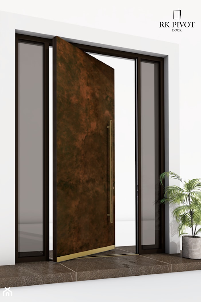 RK Pivot Doors - zewnętrzne drzwi pivot - Venezia - zdjęcie od RK Pivot Doors - zewnętrzne drzwi pivot - Homebook