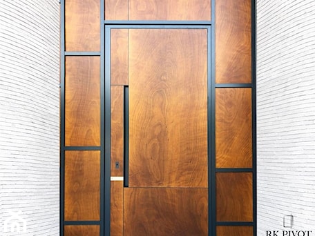 Aranżacje wnętrz - Domy: Drzwi PIVOT pokryte płytą HPL - RK Pivot Doors - zewnętrzne drzwi pivot. Przeglądaj, dodawaj i zapisuj najlepsze zdjęcia, pomysły i inspiracje designerskie. W bazie mamy już prawie milion fotografii!