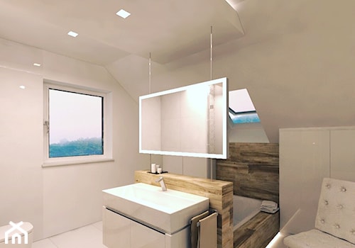 Łazienka na poddaszu - zdjęcie od Modern House Studio Architektury