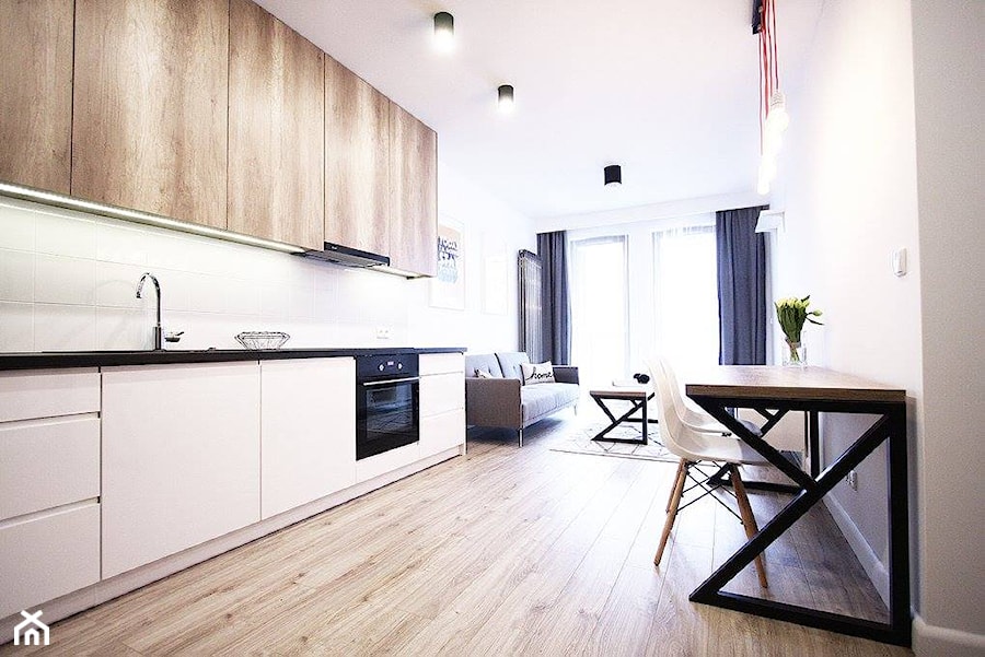 mieszkanie na wynajem - Kuchnia, styl nowoczesny - zdjęcie od Bogaczewicz Architecture Studio