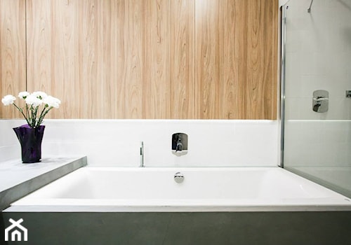 U ASI I SZYMONA - Mała bez okna łazienka, styl nowoczesny - zdjęcie od Bogaczewicz Architecture Studio