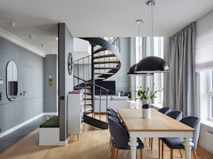mieszkanie na Żoliborzu - Jadalnia, styl nowoczesny - zdjęcie od Bogaczewicz Architecture Studio