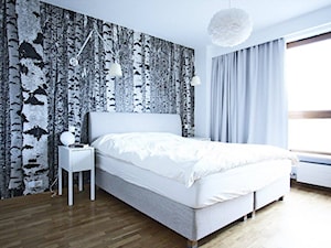 RADOSŁAWA - Duża sypialnia, styl nowoczesny - zdjęcie od Bogaczewicz Architecture Studio