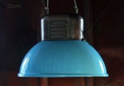 Lampa Owalna Niebieska LOFT - zdjęcie od ReadyforLoft