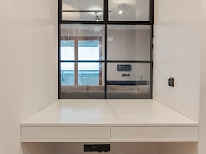 Realizacja mieszkania na Woli - Sypialnia, styl industrialny - zdjęcie od Robe Concept